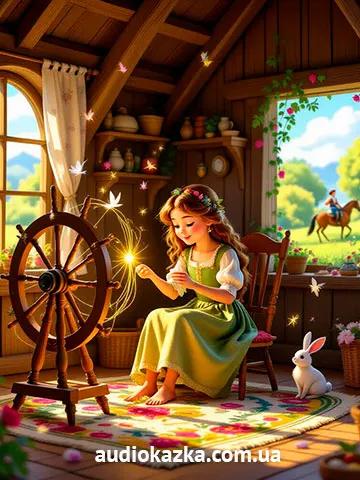 Аудіоказка Веретено, човник і голка