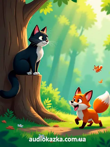 Аудіоказка Лис і кіт