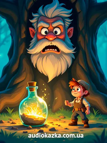 Аудіоказка Дух у пляшці