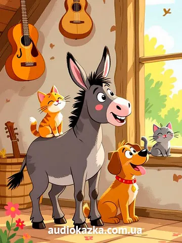 Аудіоказка Бременські музиканти